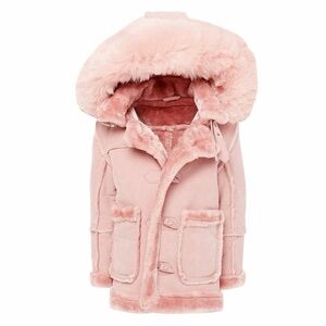 Jordan Craig Pink Blush faux fur kids Coat 
Size 5 Toddler 
Style # 91540K